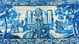 Painel de Azulejos
Место: Palácio Olhão
Фотография: António Sacchetti Painel de Azulejos
Место: Palácio Olhão
Фотография: António Sacchetti