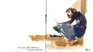 Urban Sketchers - João Moreno by Marion Rivolier
Local: Alentejo
Foto: Marion Rivolier Urban Sketchers - João Moreno by Marion Rivolier
Local: Alentejo
Foto: Marion Rivolier