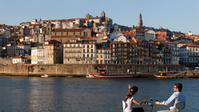 Vista para a Ribeira do Porto ©Turismo do Porto e Norte 
